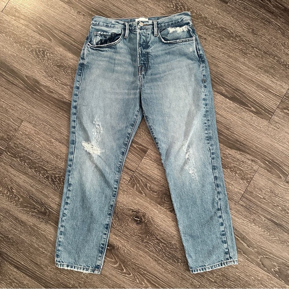 Frame Le Original Bluejay Rips Jeans